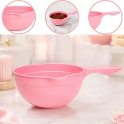 PANELINHA MULTIUSO ROSA BEBÊ DERRETEDEIRA DE CHOCOLATE PARA CONFEITEIROS BLUESTAR (CHOCO)