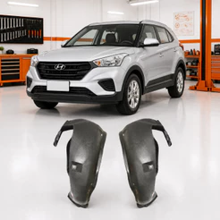 Parabarro Dianteiro Hyundai Creta 2017 2018 2019 2020 2021