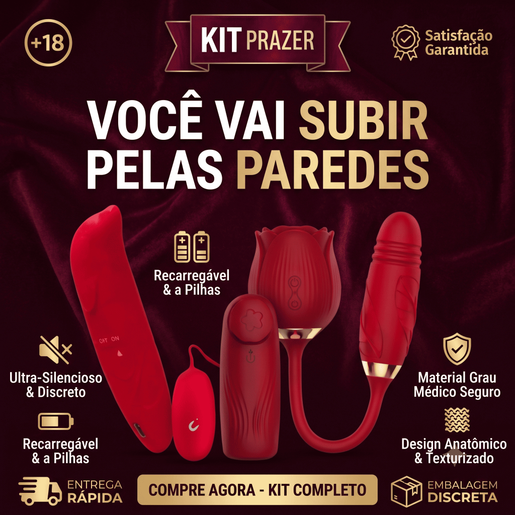 Kit SexShop Vibrador Texturizado + Golfinho + Bullet Capsula + Rosa Estimulador Sugador de Clitóris