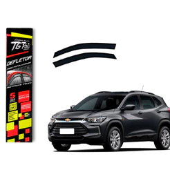 Calha de Chuva Tracker 2020 a 2027 Inteiriça Slim TG Poli Defletor 4P Protetor Janelas Fumê