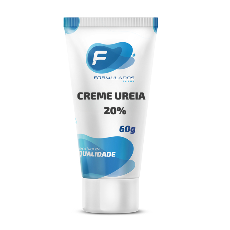 Creme Super Hidratante Ureia 20% 60gr, 100gr ou 250gr Creme hidratante para os pés