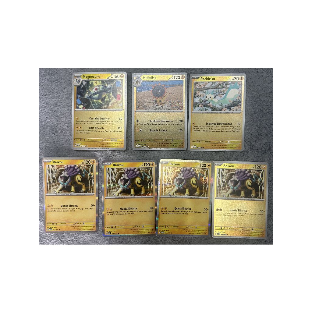 Pokémon TCG Mega Evolução (ME1/132) | Reverse Holo e Holo Electric | Complete seu Master Set | Original Copag