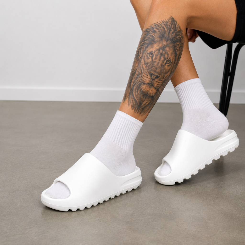 Chinelo Slide EVA Macio Unissex Confortável Antiderrapante Anatômico Leve e Macio Casual Moda Verão