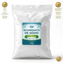Bicarbonato De Sódio 1kg 100% Puro Multiuso