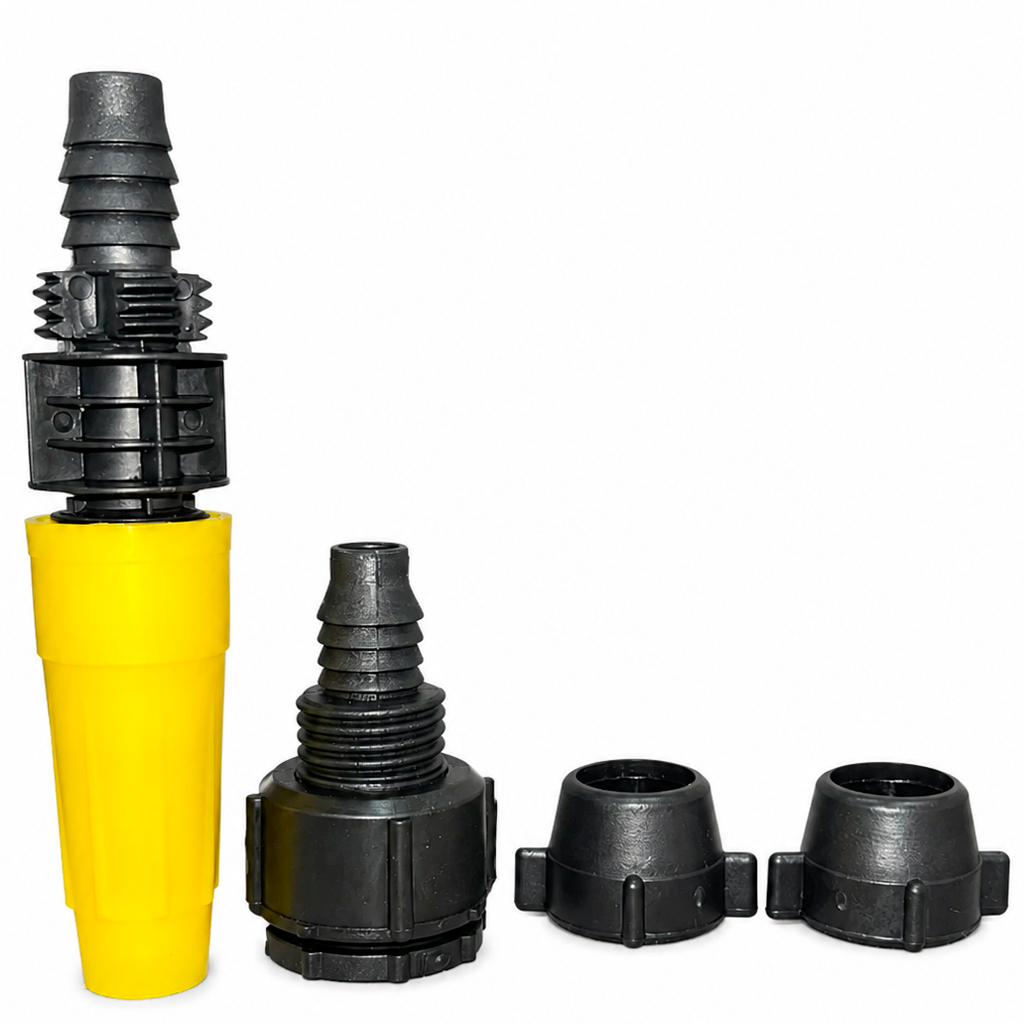 Esguicho Reto Para Mangueira Com Engate Rápido 1/2” – Ideal Para Irrigação E Limpeza Externa