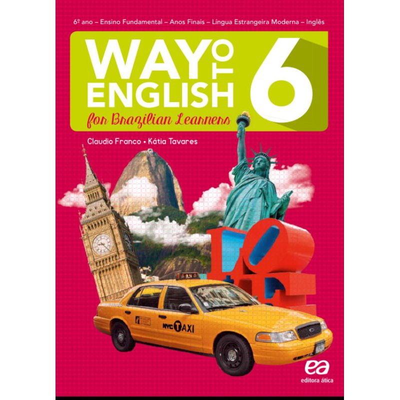 Livro impresso Way to English 6° ano (sem respostas)
