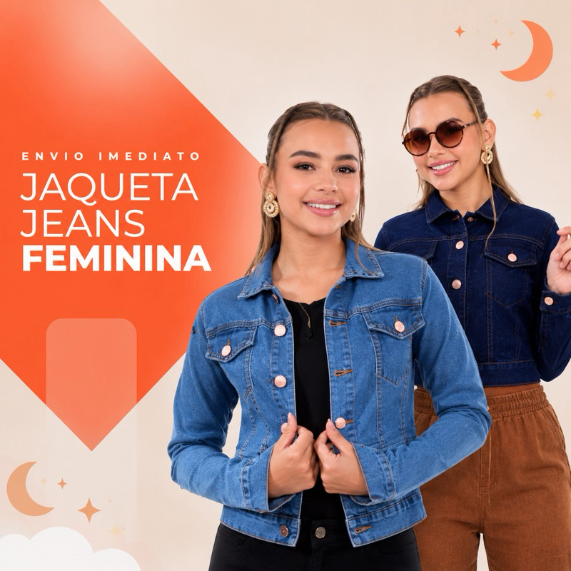 Jaqueta Jeans Infantil Juvenil Feminina Cropped com Botões Rosé  Jeans Claro e Escuro Tamanhos 10 ao 16