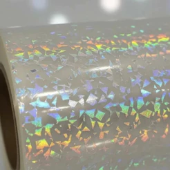 Bopp holográfico MASTERPRINT 50 metros encardenação agenda personalizada 22cm e com 25 micras