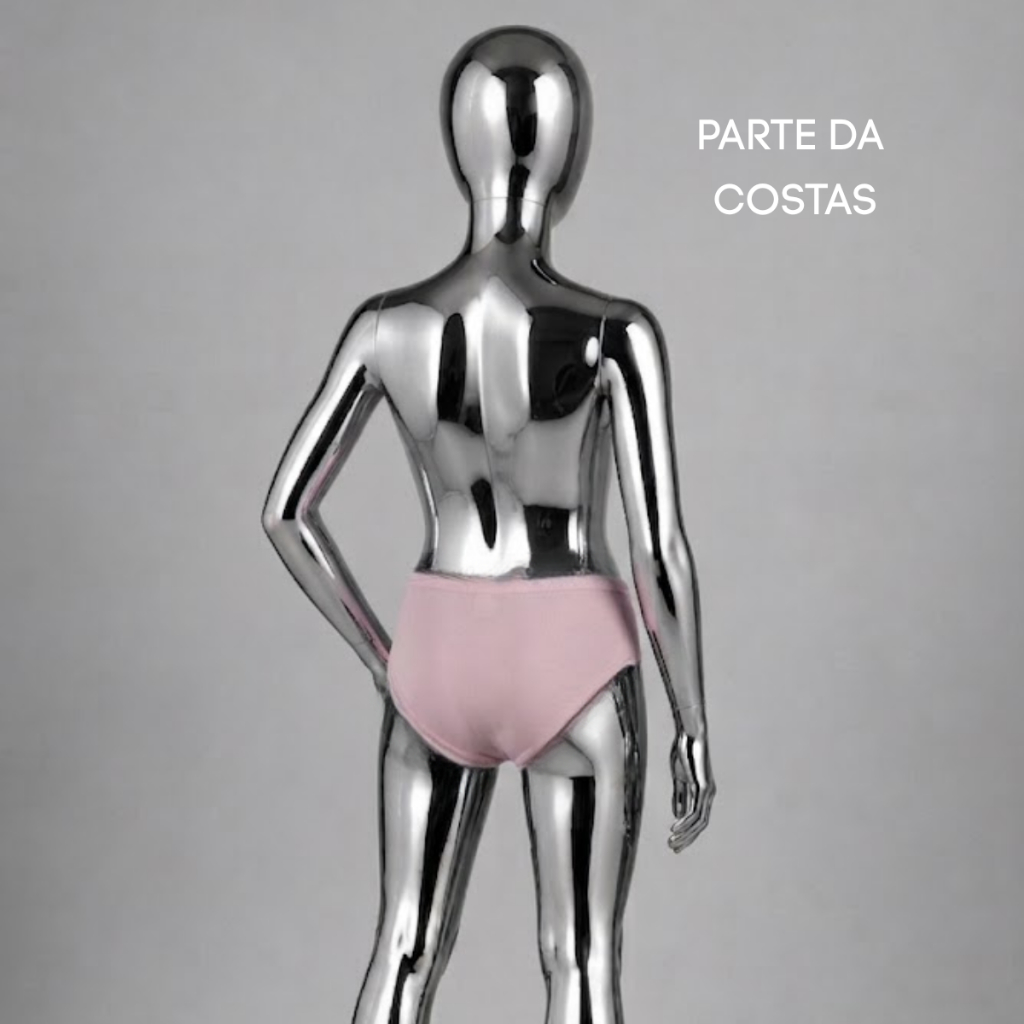 Detalhes do Kit 5 e 10 Calcinhas Infantil Menina Juvenil S/Estampa Cores Sortidas do 12,14-16 Anos 100% Algodão
