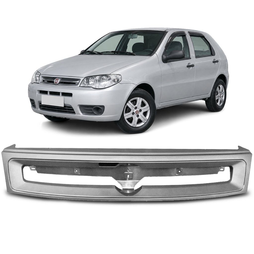 Grade Frontal Radiador Palio G3 Economy 2010 a 2012 Primer
