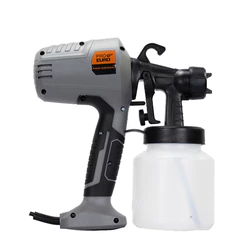 Pistola de Pintura Pulverizadora Elétrica Profissional Portátil 400W 1000ml 220V Pró Euro
