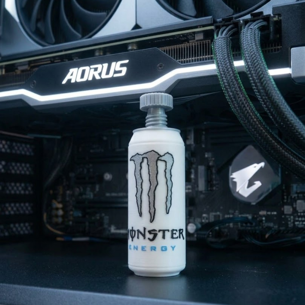 Suporte Placa De Vídeo Monster Vertical Ajustavel Gpu 7cm a 10cm