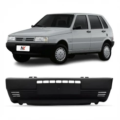 Parachoque Dianteiro Fiat Uno 1984 1985 1986 1987 1988 1989 1990 1991 1992 1993 1994 1995 1996 1997 á 2003 1ª Linha Novo