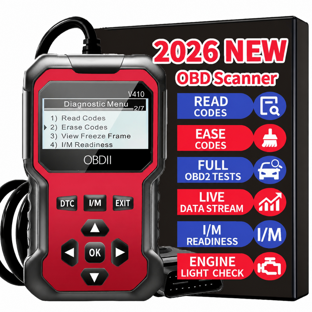 Scanner Automotivo OBD2 Profissional Diagnóstico Veicular Lê e Apaga Códigos de Erro Compatível Carros 1996+