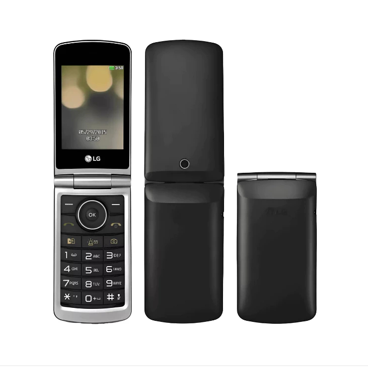 G360 FLIP Celular 040482213411Lg Simples Para Idosos Ou Rural 3G Preto