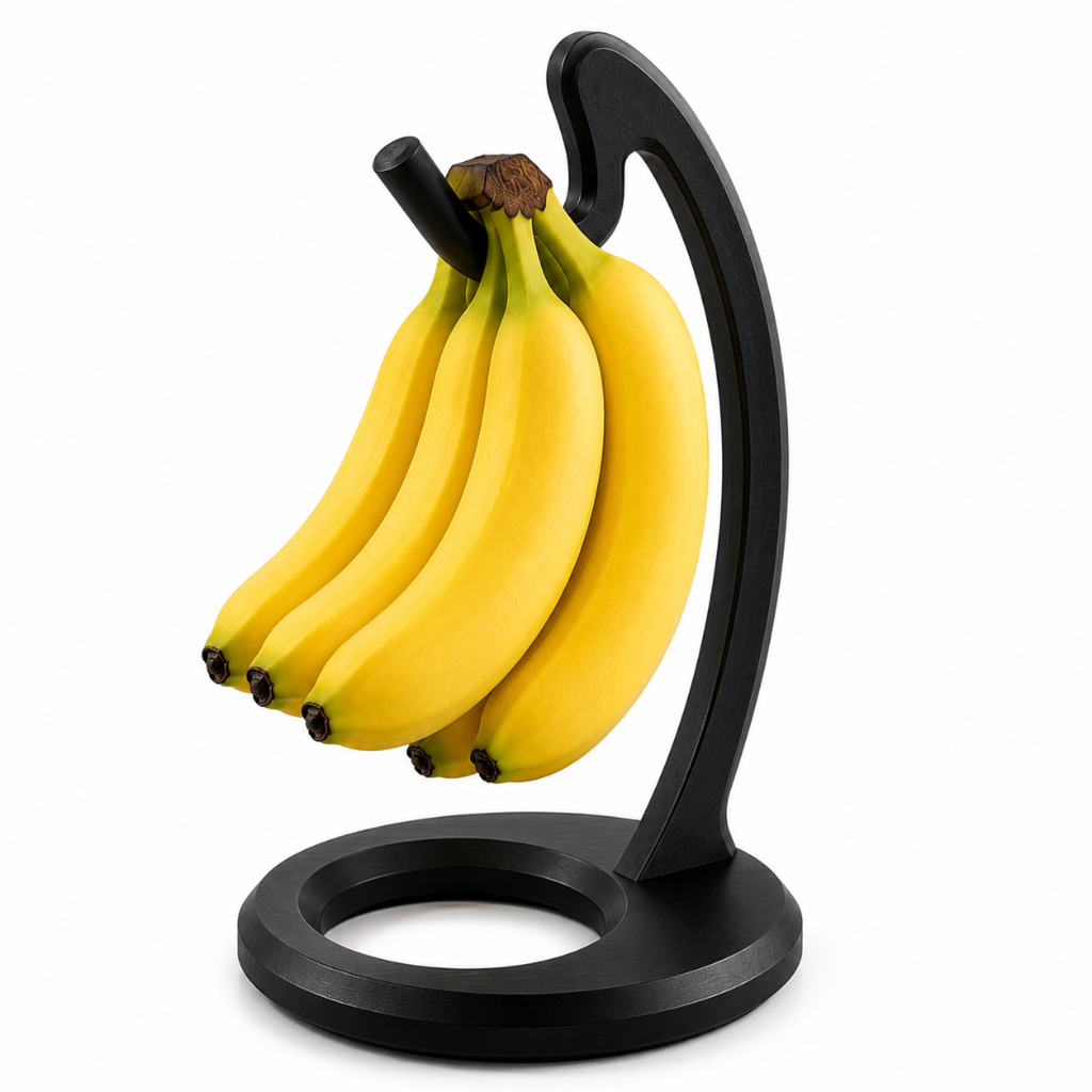 Suporte Bananas de Mesa Fruteira com Gancho Porta Bananas Organizador de Frutas