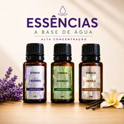 Kit 3 Essências Para Umidificador Aromatizador e Difusor Elétrico 20ml