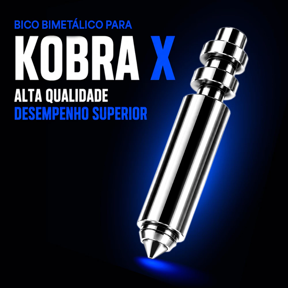 Kobra X Bico Bimetálico Aço Endurecido Alta Resistência Impressora 3d Anycubic hotend Nozzle Premium