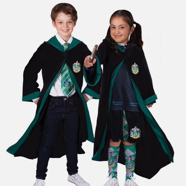 MANTO CAPA DE HARRY POTTER SONSERINA INFANTL UNISSEX.