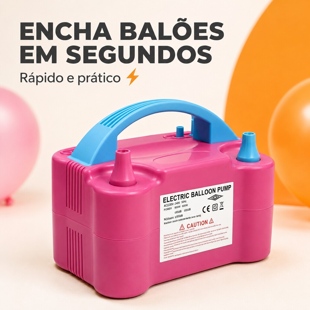 Balões  Elétrico bomba de encher balão Bomba De Compressor Festa 110V ou 220V Inflador