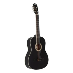 Violão 3/4 Acústico Clássico Memphis AD-39 Preto Nylon Escala Escura