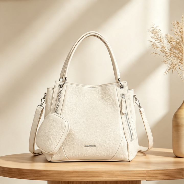Bolsa Mochila Feminina Grande de Ombro — foto 9