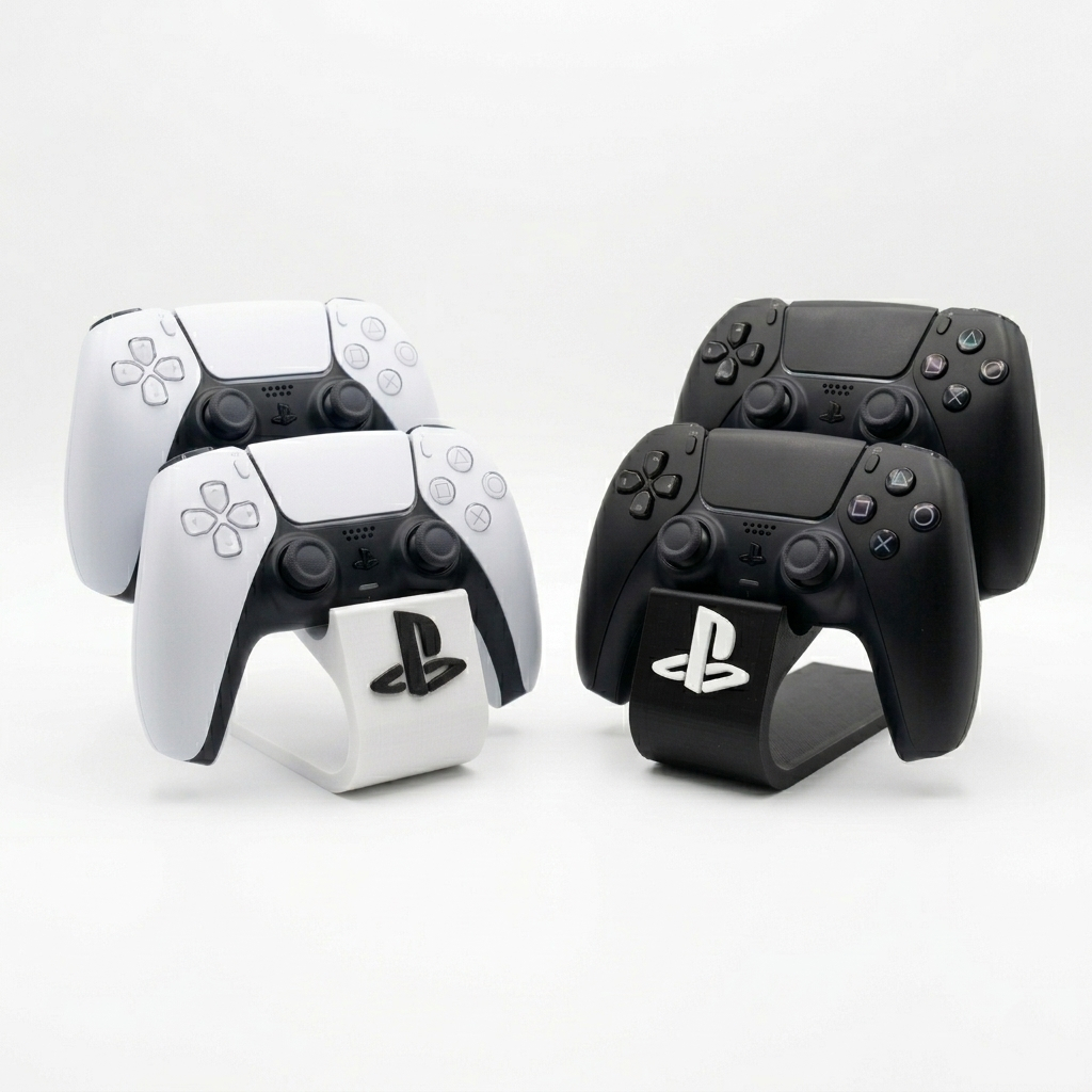 Suporte para Controle PS5 DualSense Organizador Mesa Gamer
