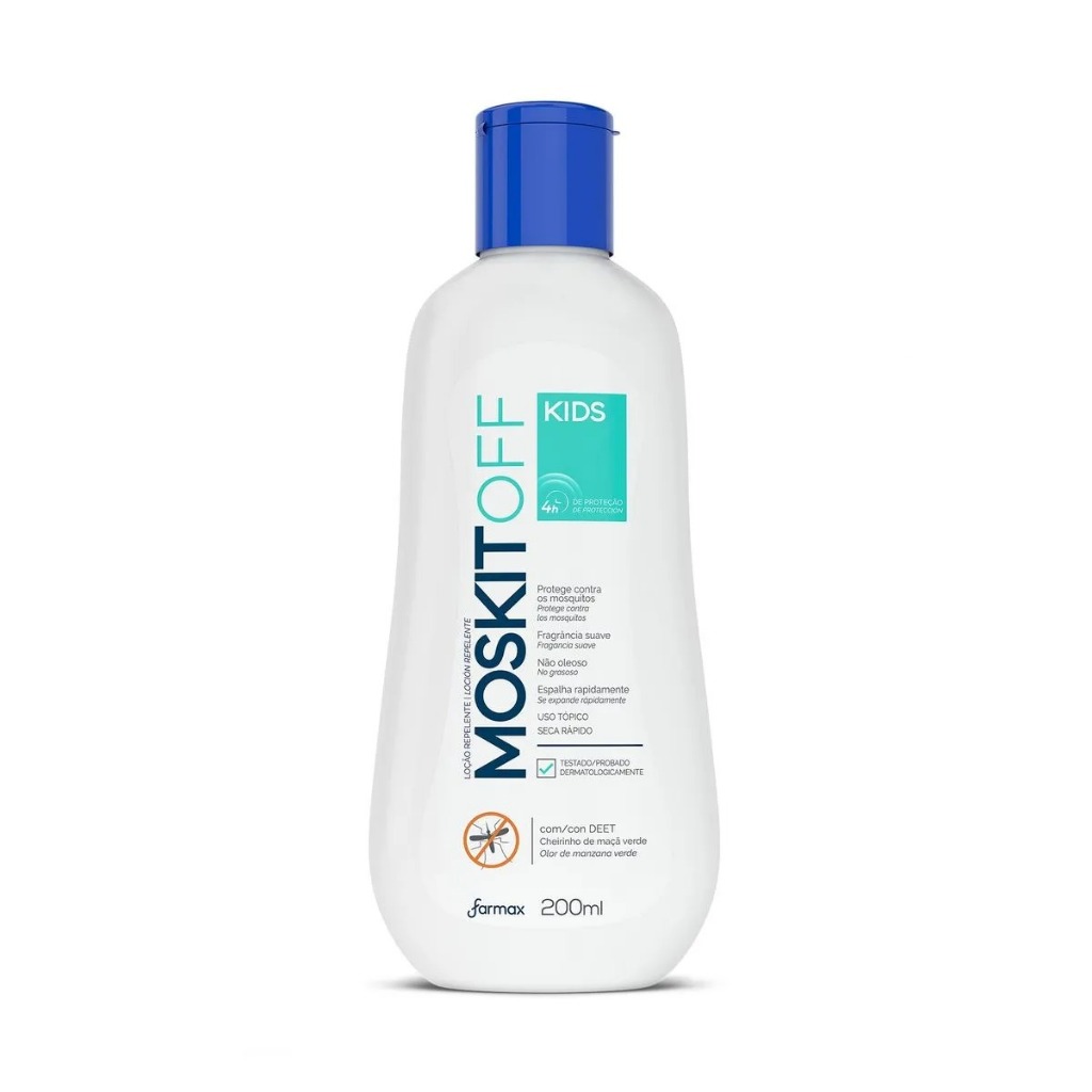 Moskitoff Repelente Kids Frasco 4h - 200ML