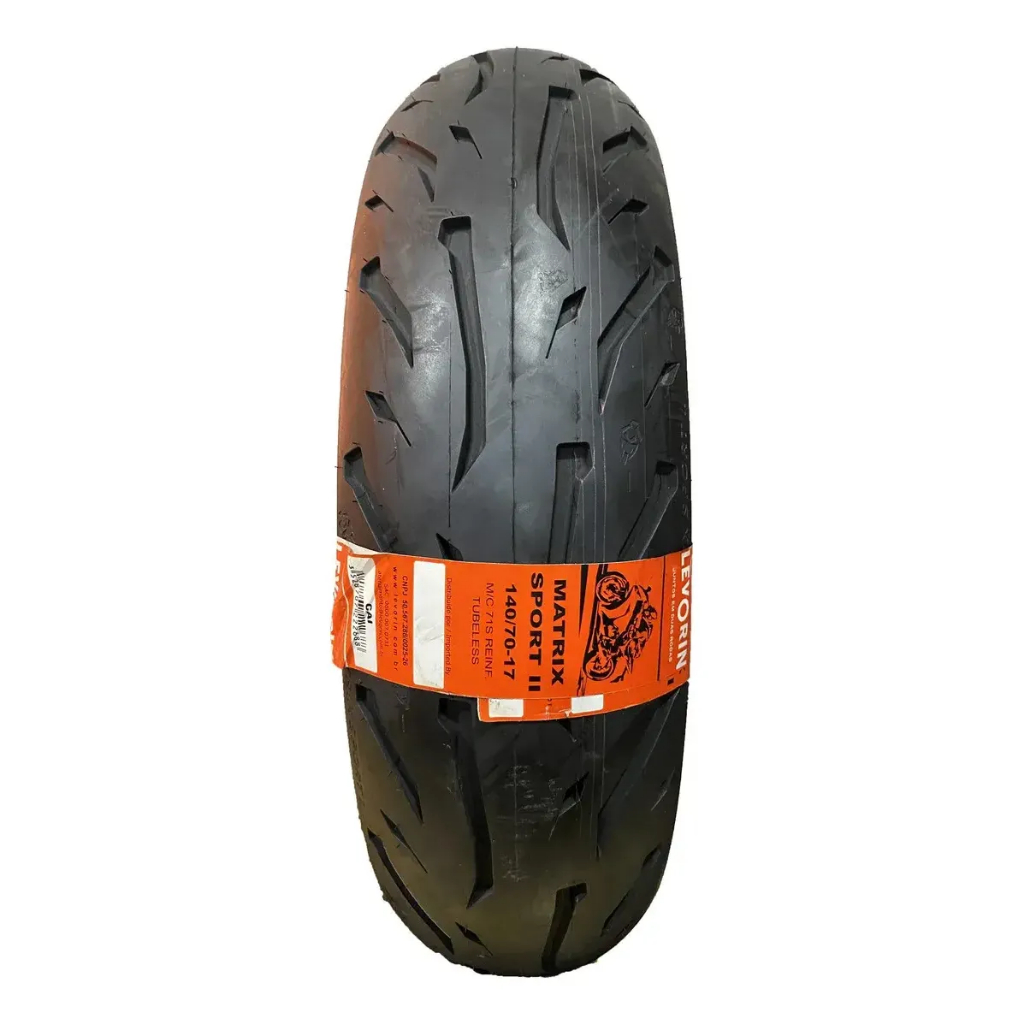 Pneu de Moto Levorin 140/70-17 Matrix Sport 2 Twister 250/300 Fazer 250 Z300 Z400