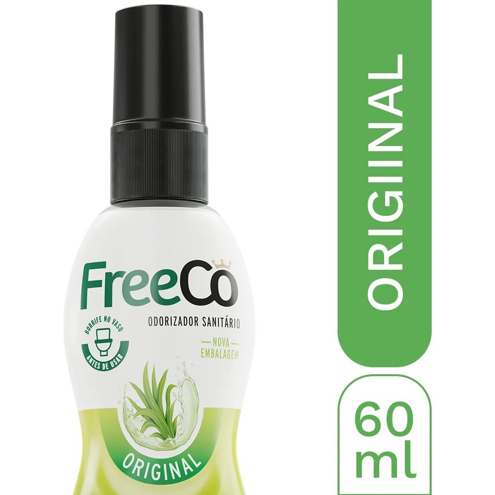 Bloqueador De Odores Sanitário Freeco Original 60ml