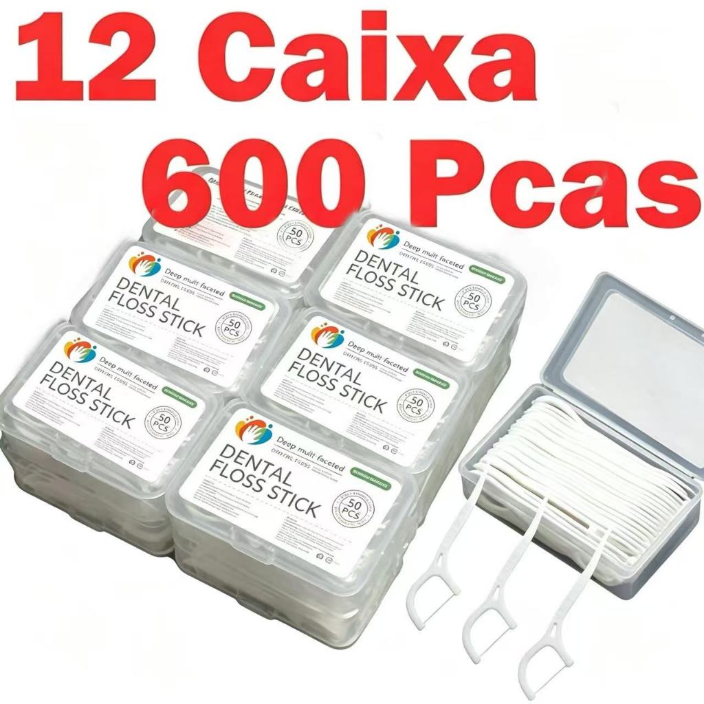 kit 200/400/600 Fio Dental Infantil em Formato de Arco Ultra