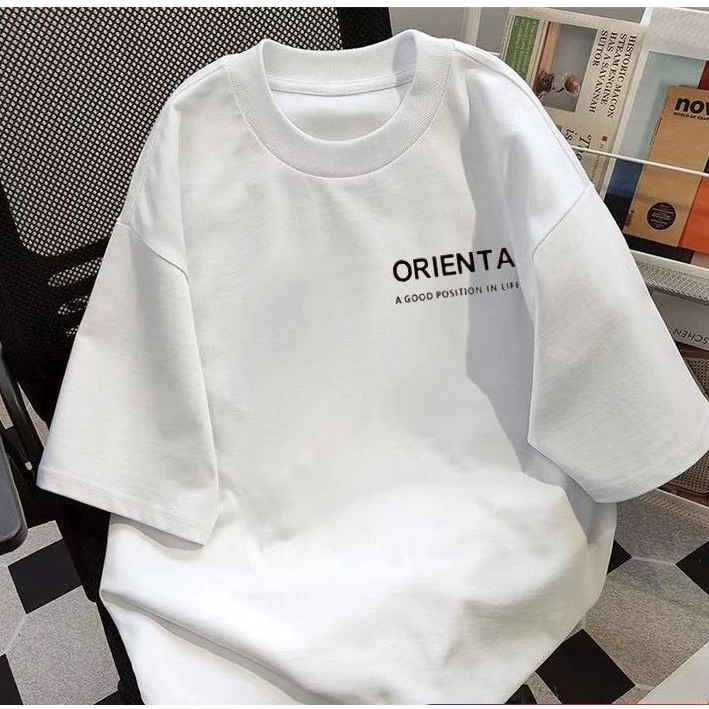 Camiseta Masculina Casual para Dia a Dia com Estampa Streetwear, Oversized, 100%