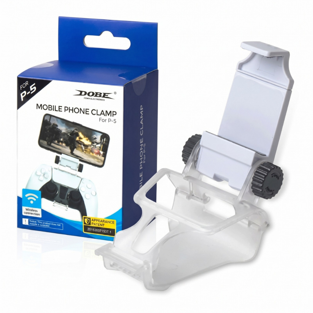 Base Suporte Celular Braçadeira Smartphone Controle Compatível Playstation Ps5 Angulo Ajustável