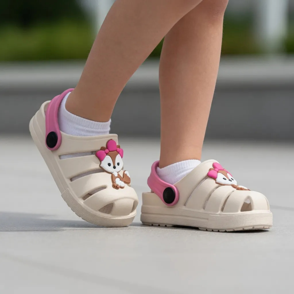 Kit 2 Pares Tênis Infantil Feminino + Sandália Babuche Menina Várias Cores — imagem 2 de 2