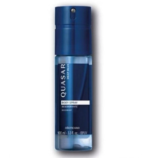 Body Spray Desodorante Quasar Deep Blue 100ml oboticario