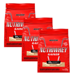 Kit 3 Unidades Nutri Whey Protein 1,2 Kg Integral Medica