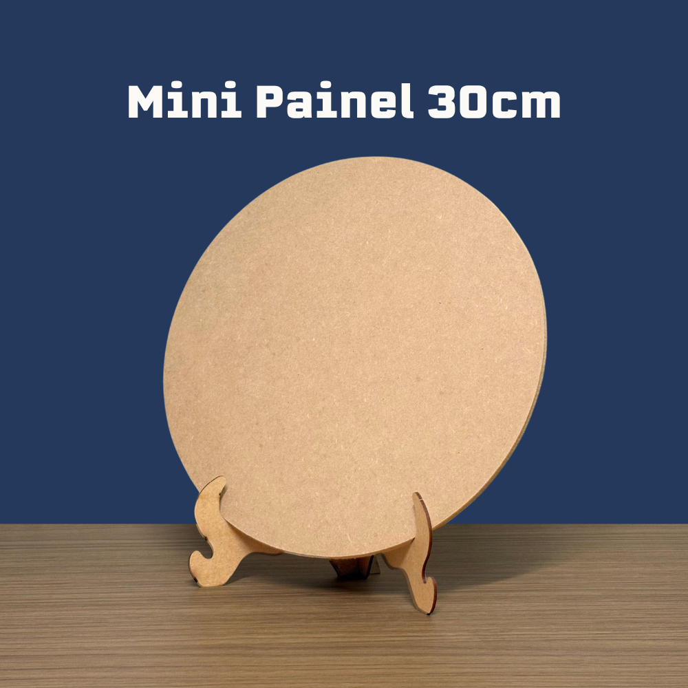 Painel de Mesa 30cm Mini Display Para Mesa de Bolo e Festa