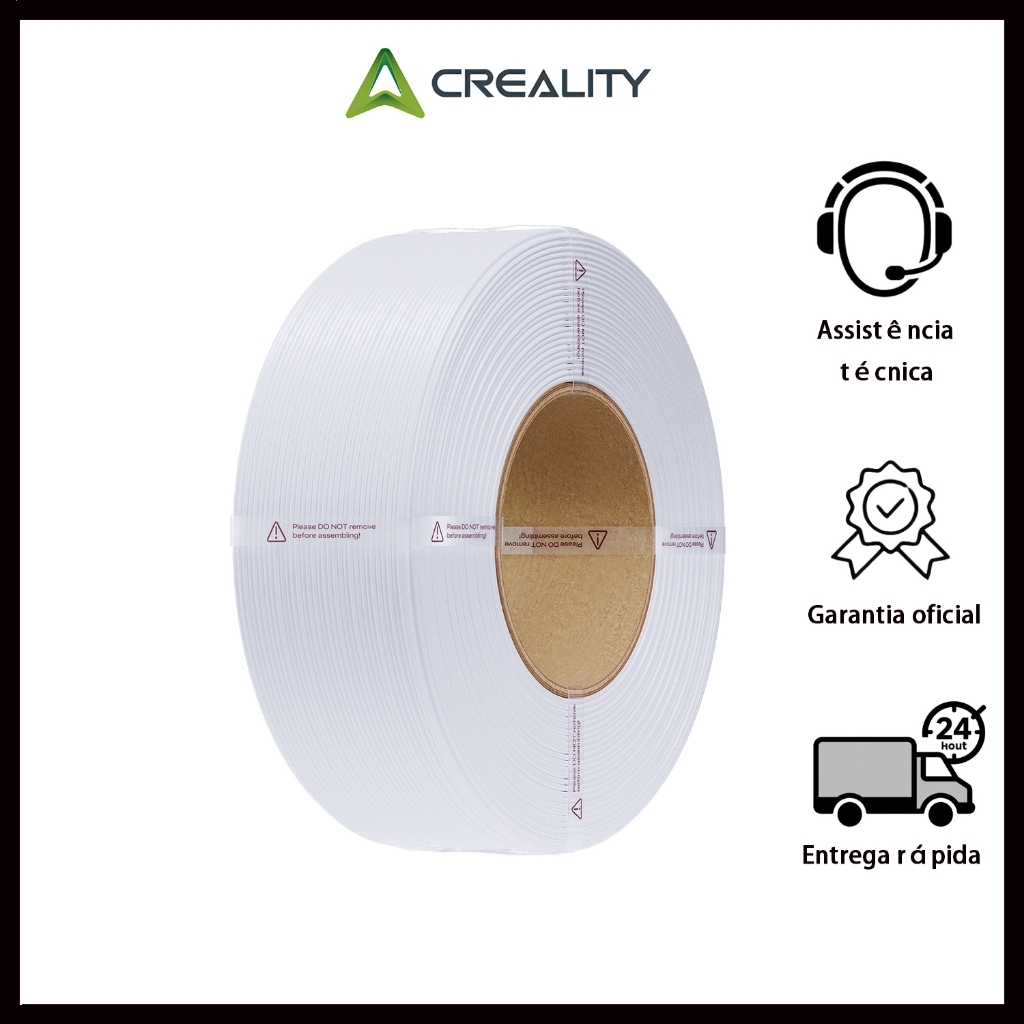 Creality CR-PETG Filamento Impressora 3D Sem carretel -1.75MM -12KG