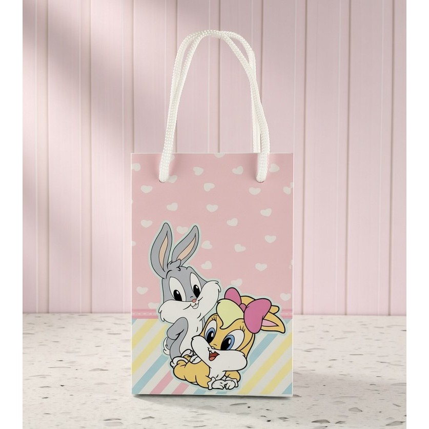 Sacolinha Surpresa Personalizada Baby Menina Desmontada - com alça | Lembrancinhas | Festa infantil | Aniversário