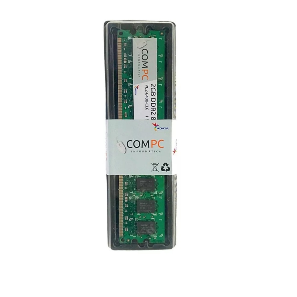 Memoria Ddr2 2gb 800mhz Nova Oem Super Veloz