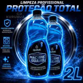 Limpador Máquina de Lavar Louça Roupa Remove Resíduos Desengordurante Higienizador Machine Guard 1 Litro