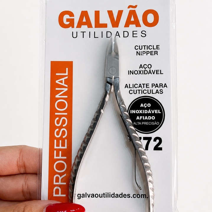 Kit  Alicates para Unha Profissional Premium  Cutícula Manicure Ferramenta Pedicure Esmaltacao