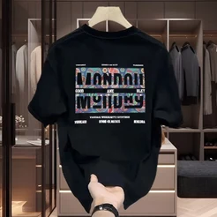 Camiseta Oversized Preta Costas Tipografia Paisley Bandana Colorida Good Ane Blet Streetwear Unissex
