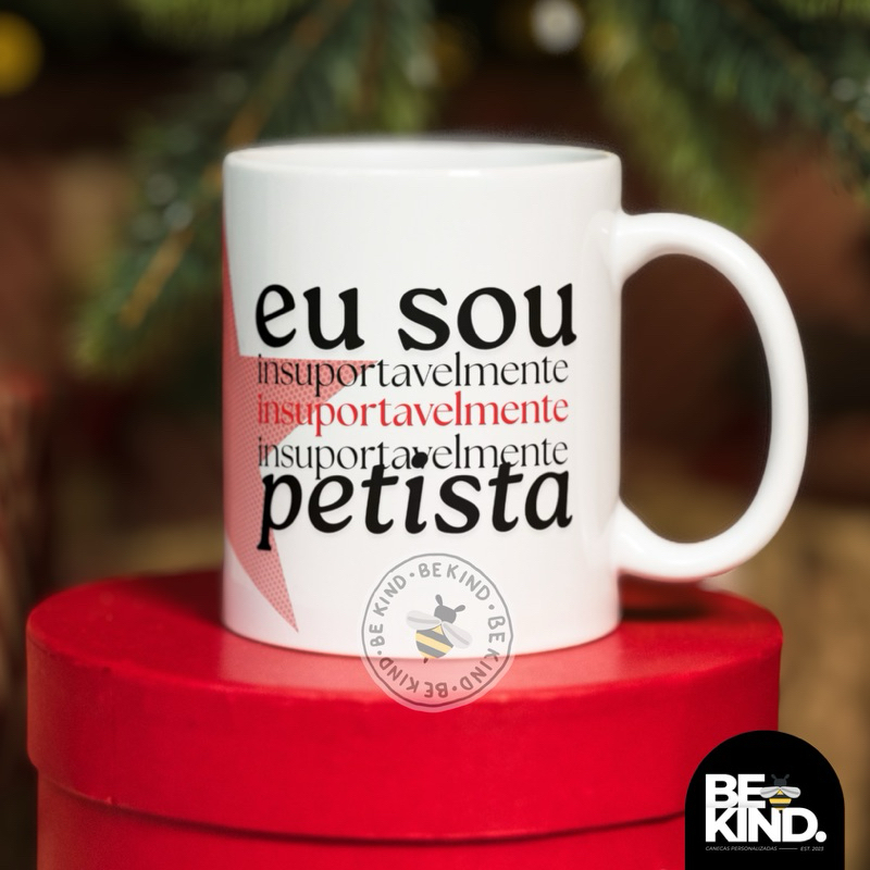 Caneca Personalizada Terrivelmente Petista - PT LULA | be kind.