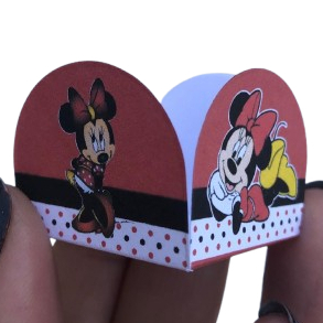 Forminha para Brigadeiro e Docinhos MINNIE VERMELHA Lembrancinhas Mimos Festas Aniversário Infantil