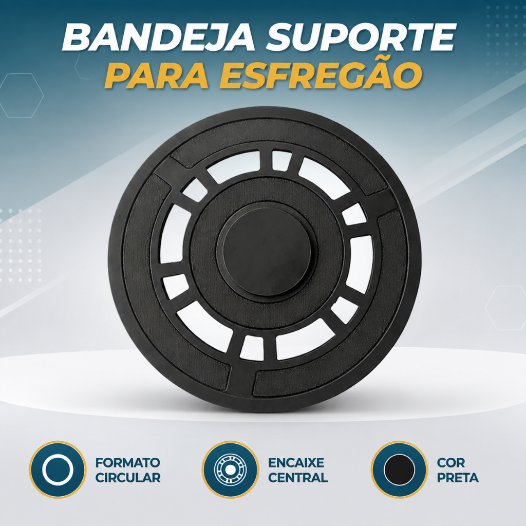 Bandeja Suporte Esfregão Robô Aspirador Xiaomi S10+ X10+ S20+ X20+ Dreame
