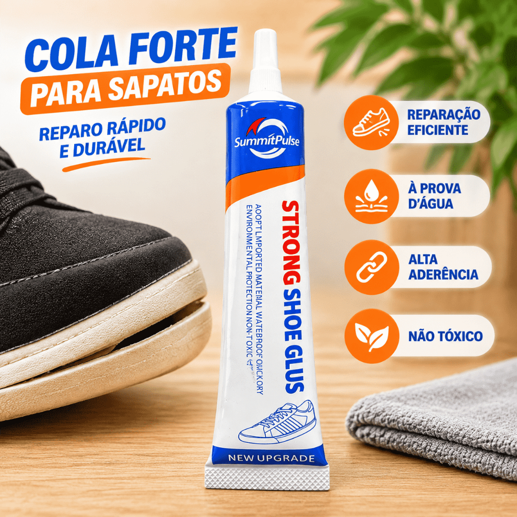 Cola Transparente Para  Reparo De Sapatos – Adesivo À Prova D'água Fixação De Solas , Saltos E Bolsas (60ml)