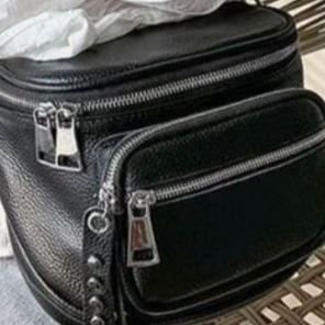 Pochete feminina PU Transversal com Alça Larga tecido Moderna Blogueira Bag cyc-3280