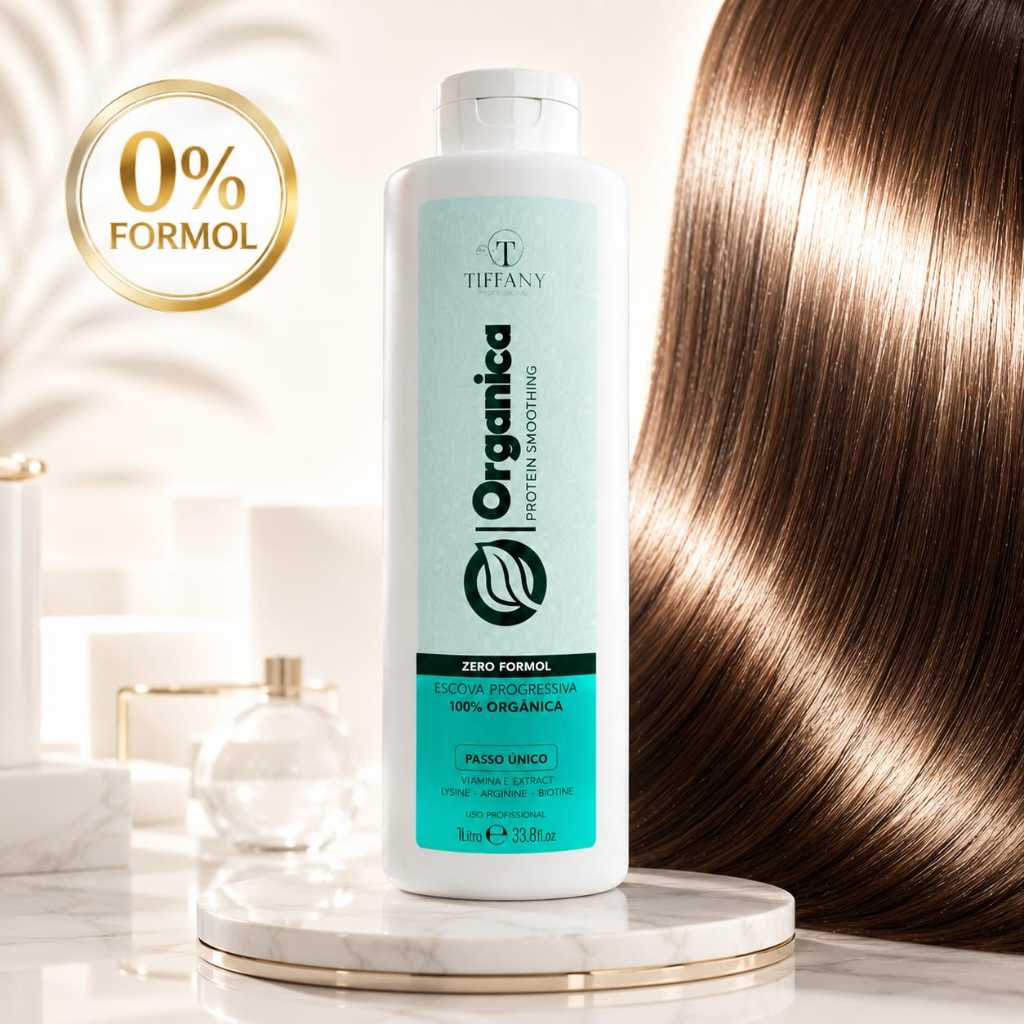 PROGRESSIVA - SELAGEM ORGANICA-1LT- SEM FORMOL ALISA ATE CABELO AFRO RESULTADO DE SALAO