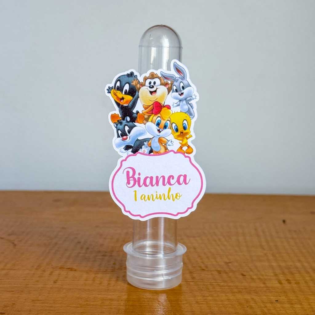 Aplique Personalizado para Tubete | Lembrancinha Infantil | Fazemos Qualquer Tema